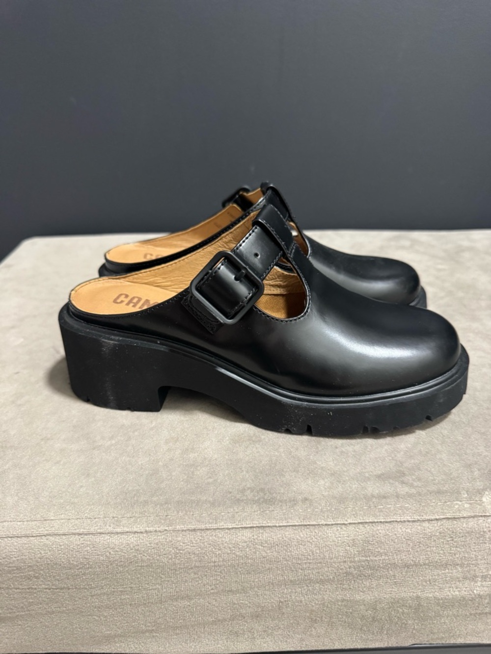 Classic Black Mary Jane Platform Clog - Women - Picture 3 of 4